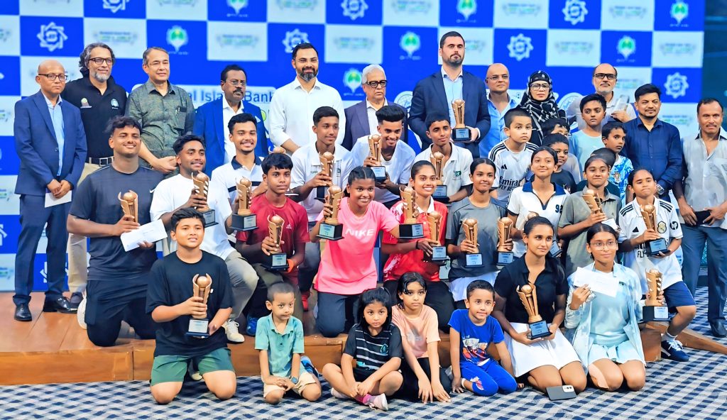 শাহ্জালাল ইসলামী ব্যাংক উন্মুক্ত ও জুনিয়র টেনিস টুর্নামেন্ট-২০২৬ এর ফাইনাল ও সমাপনী অনুষ্ঠানের আয়োজন