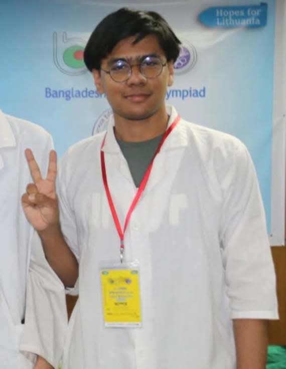 আন্তর্জাতিক জীববিজ্ঞান অলিম্পিয়াডে বাংলাদেশের প্রতিনিধিত্ব করবেন নলছিটির ইয়াছিন